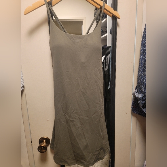 Halara Green Moss 2 in 1 Mini Active Dress - Picture 6 of 7